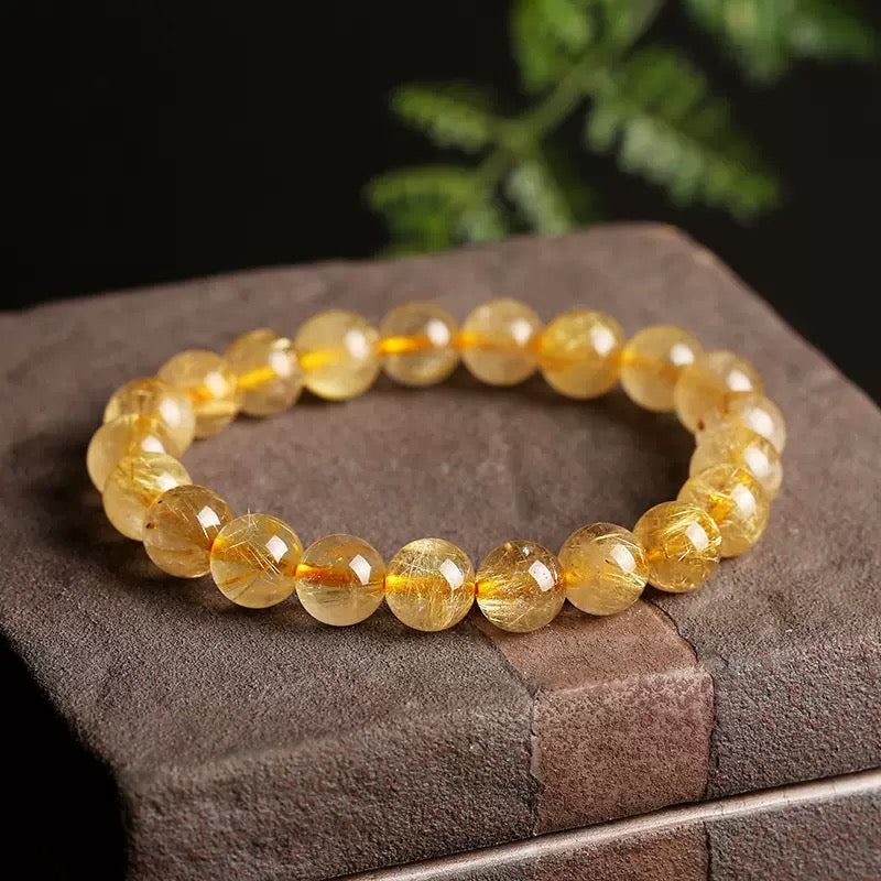 Glittery Power & Prosperity Attraction Bracelet