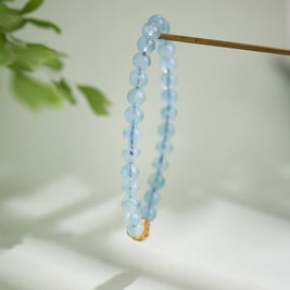 Circle of  Ocean Tranquility Crystal Bracelet