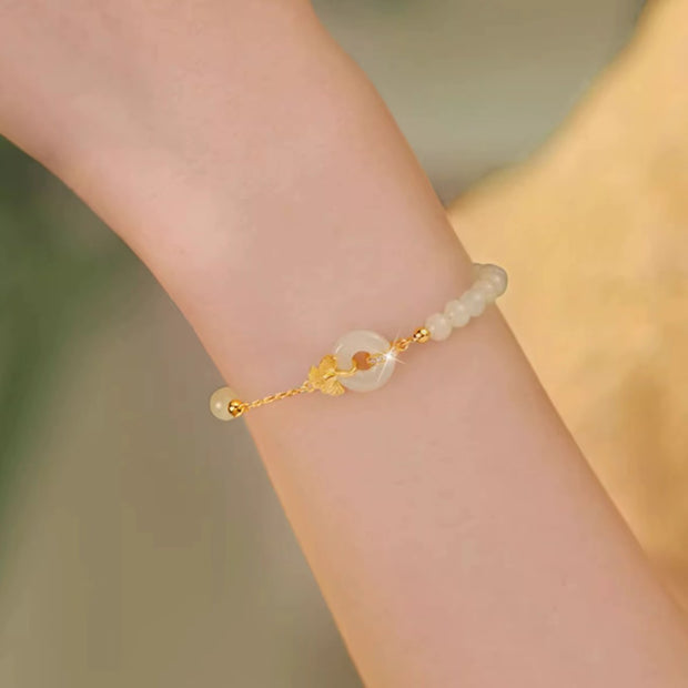 Eternal Ginkgo Wisdom Bracelet