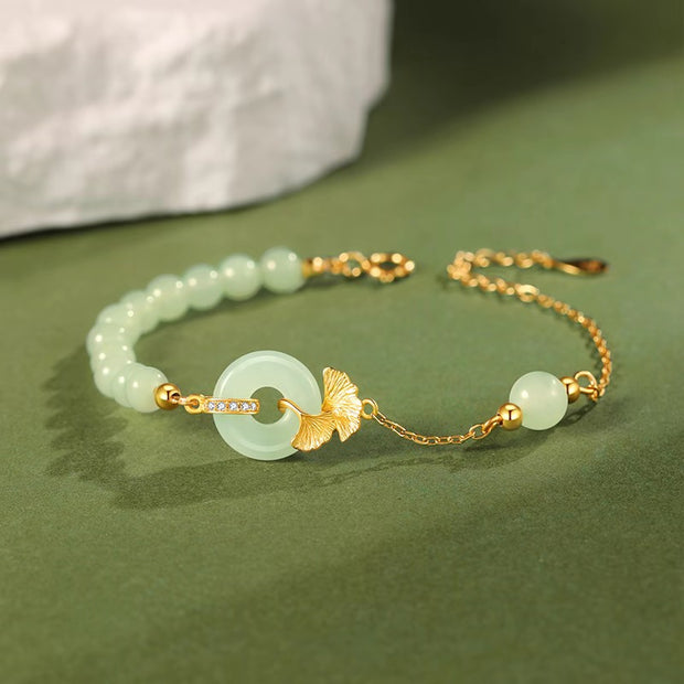 Eternal Ginkgo Wisdom Bracelet
