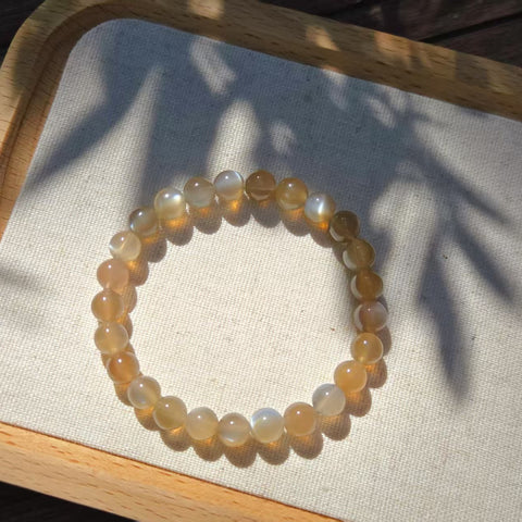 Grey Moonstone Gentle Harmony Bracelet