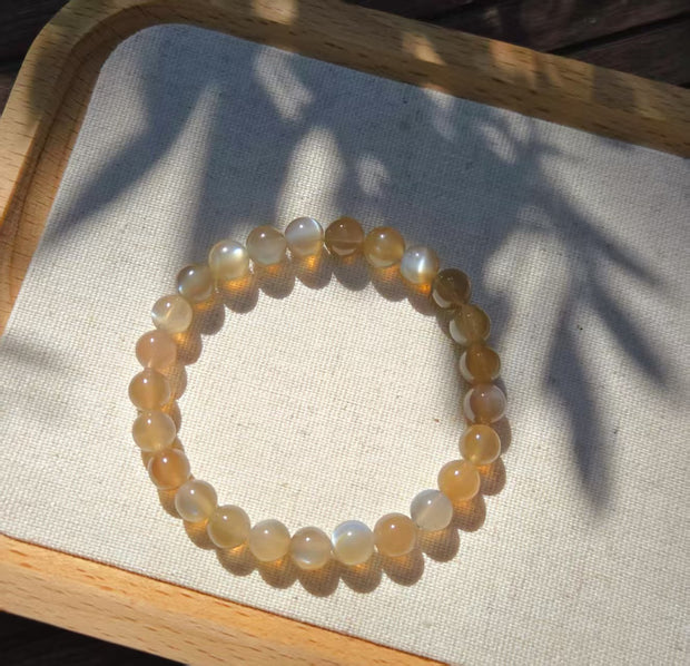 Grey Moonstone Gentle Harmony Bracelet