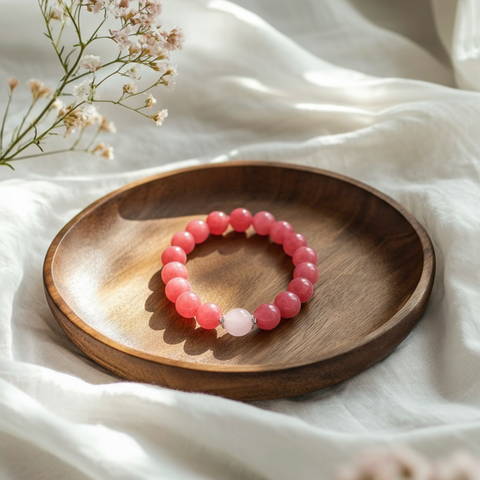 Love of Beginner’s Mind Rhodochrosite Bracelet