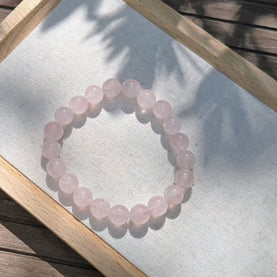 Rose Quartz Tranquil Love Bracelet