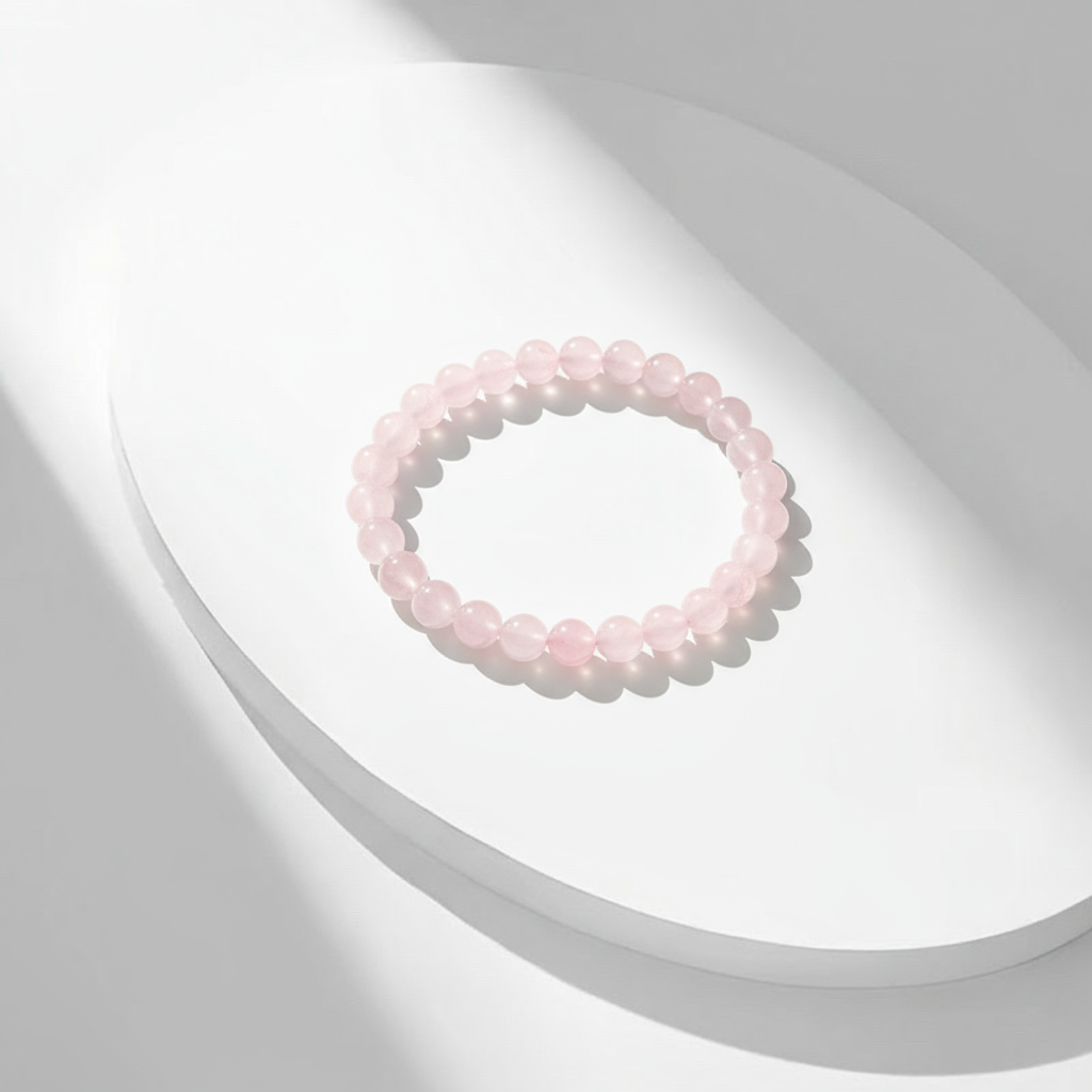 Rose Quartz Tranquil Love Bracelet