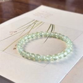 Prehnite Heart Serenity Bracelet