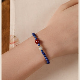 Blue Lapis Lazuli Zen Wisdom Bracelet