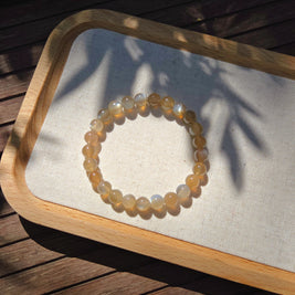 Grey Moonstone Gentle Harmony Bracelet