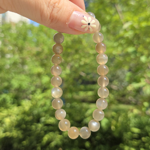 Grey Moonstone Gentle Harmony Bracelet