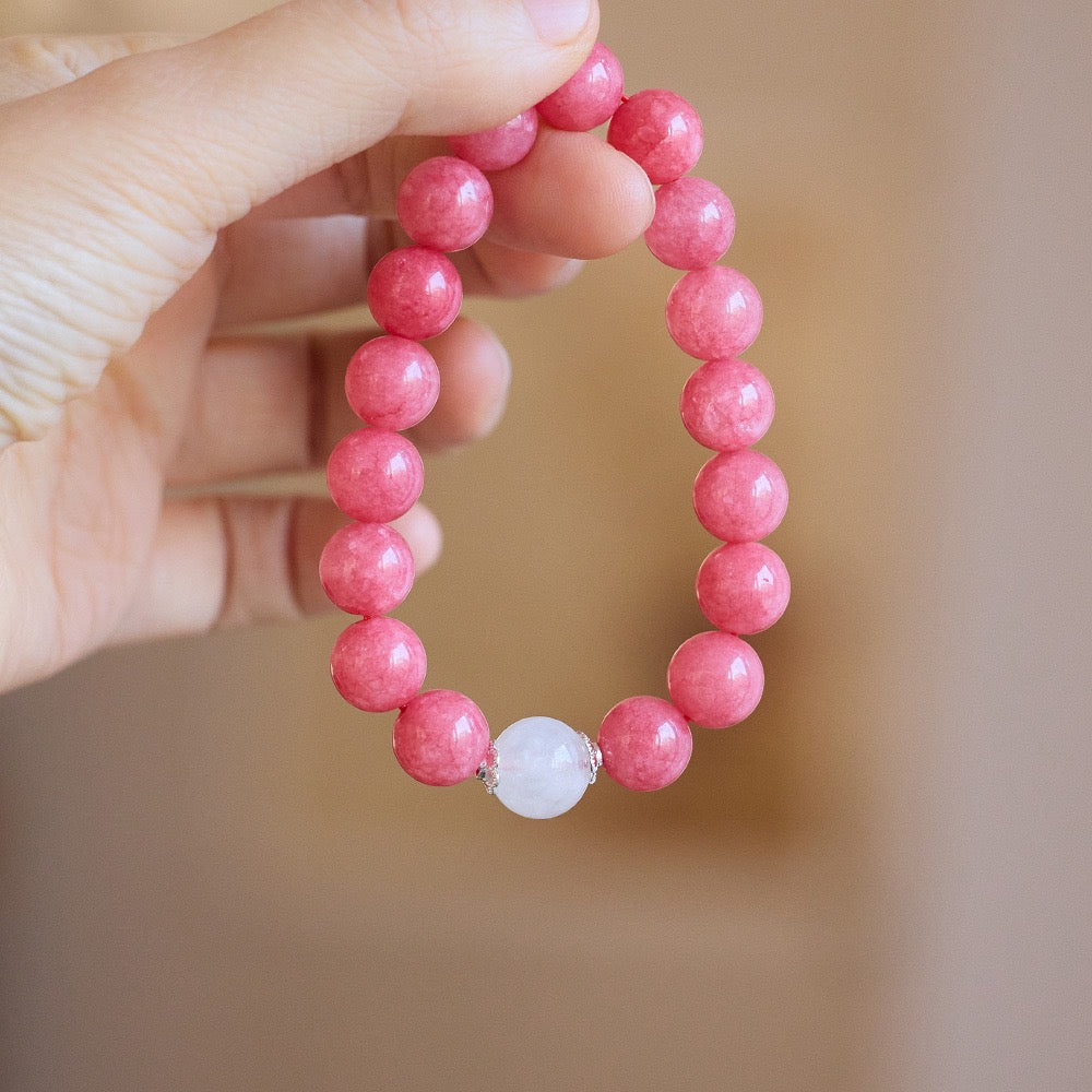 Love of Beginner’s Mind Rhodochrosite Bracelet