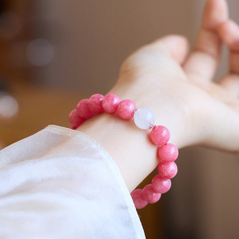 Love of Beginner’s Mind Rhodochrosite Bracelet