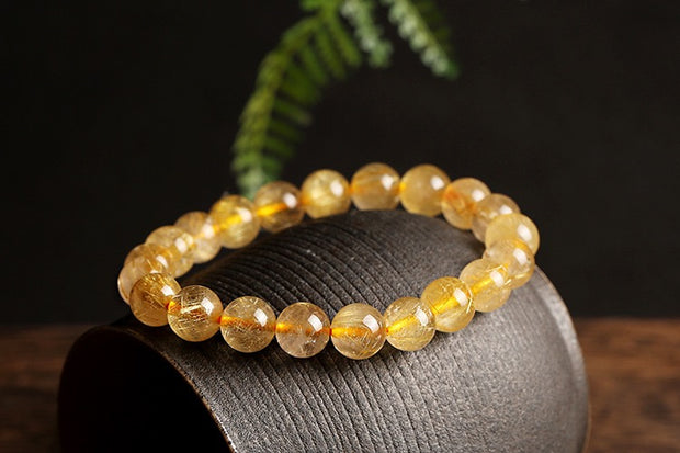 Glittery Power & Prosperity Attraction Bracelet