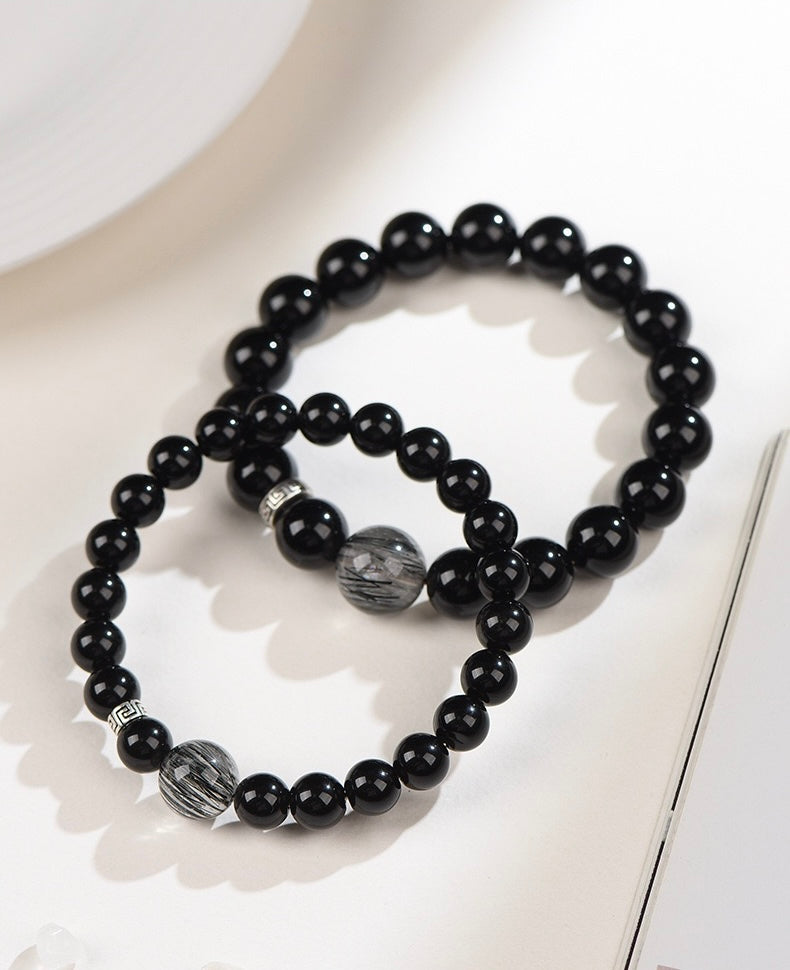 Obsidian Inner Guardian Bracelet