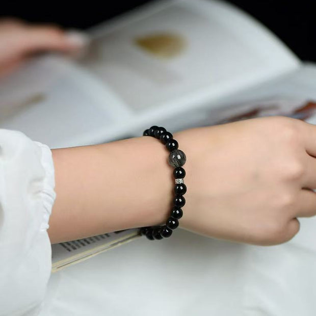 Obsidian Inner Guardian Bracelet