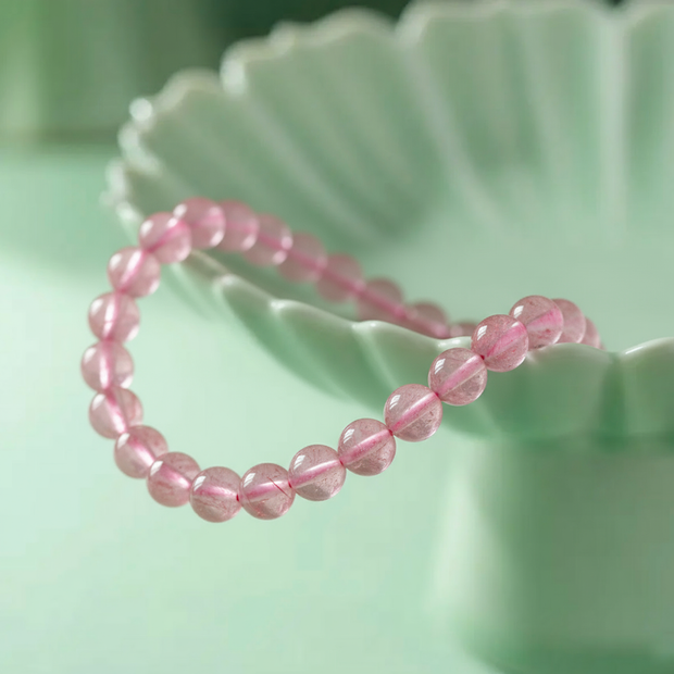 Rose Quartz Tranquil Love Bracelet